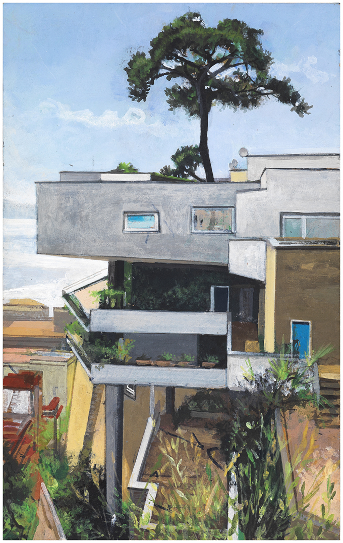 villacrespi | 40x25cm | tempera sur panneau | 2015
